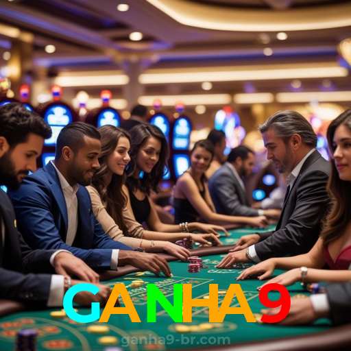 GANHA9:O melhor cassino online com roleta, poker e apostas no futebol!