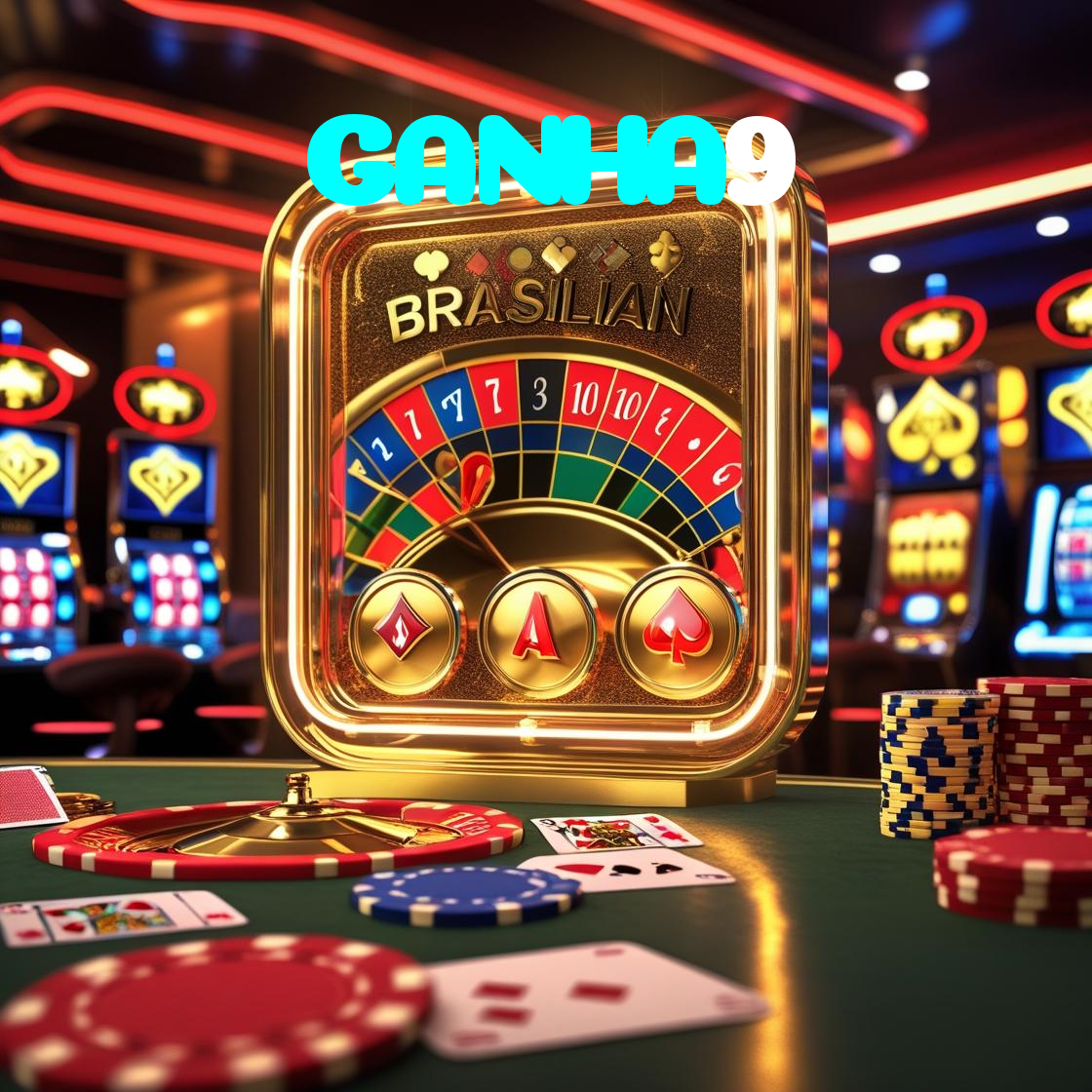 GANHA9:Jogue poker, roleta e aposte no futebol para uma experiência épica!
