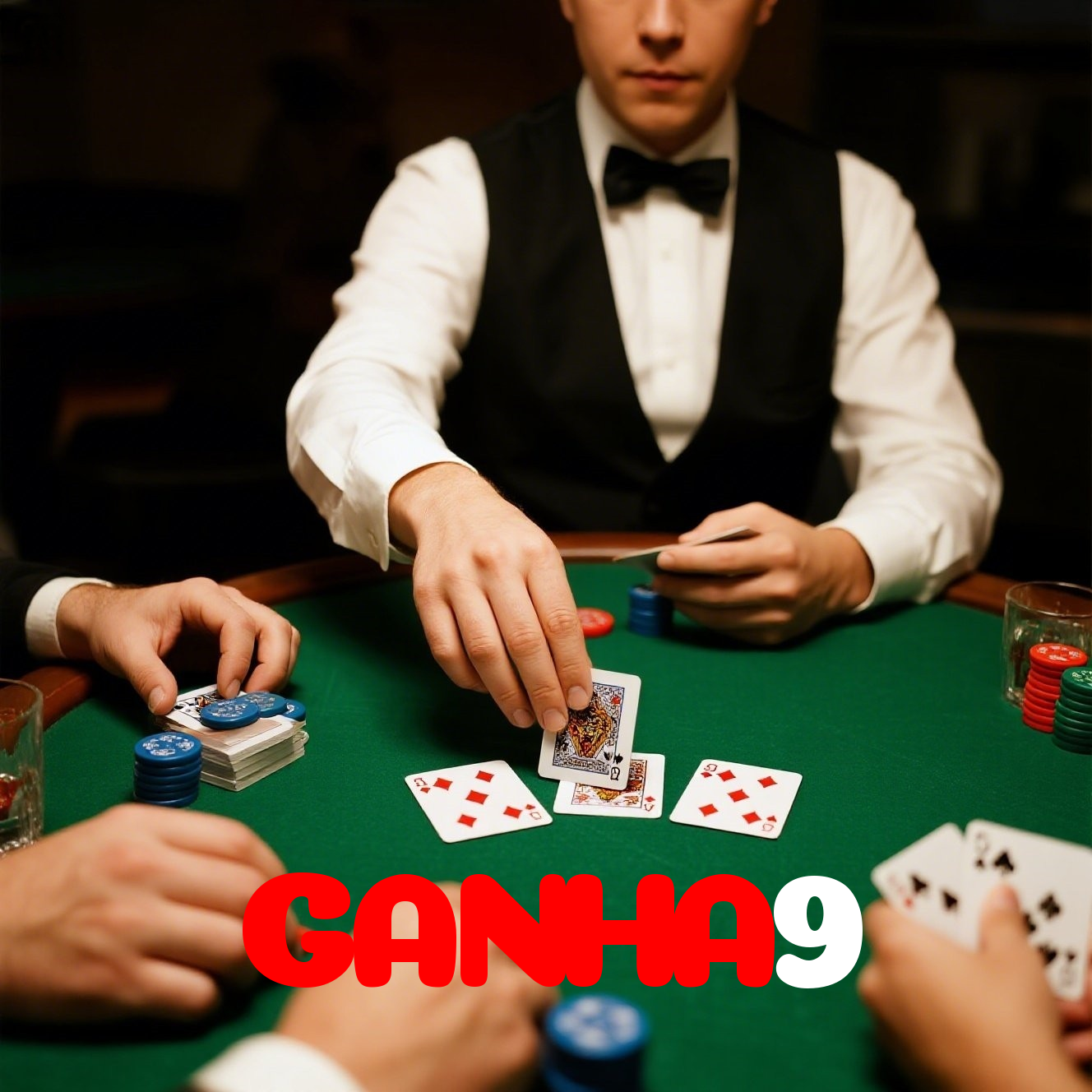 GANHA9:Aposte nas mesas de poker e mostre quem é o mestre das cartas!