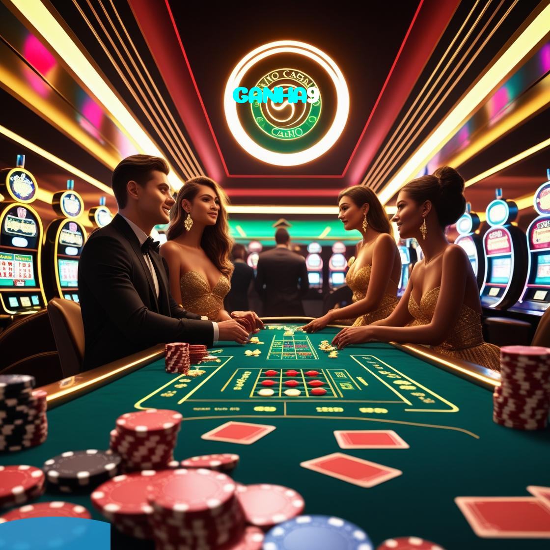 GANHA9：Jogue blackjack e conquiste a vitória no cassino online!
