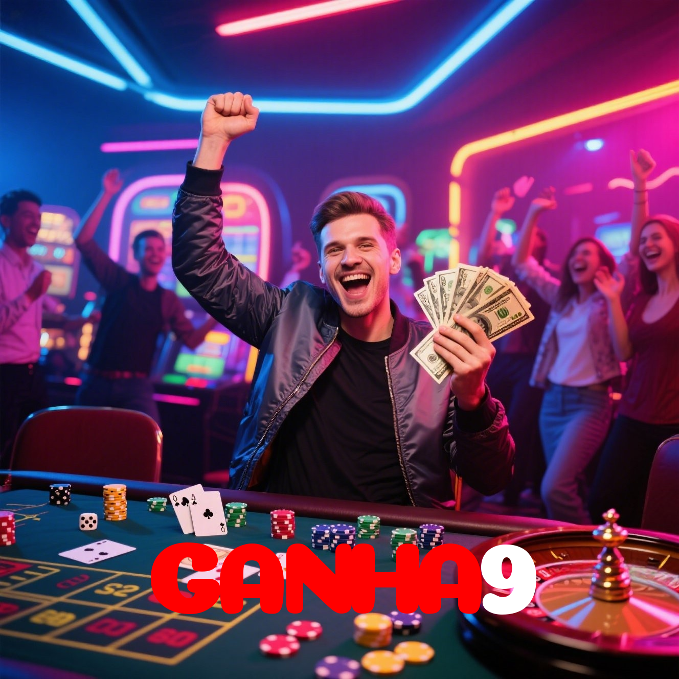 GANHA9:Diversão total com blackjack, poker e apostas ao vivo no futebol!