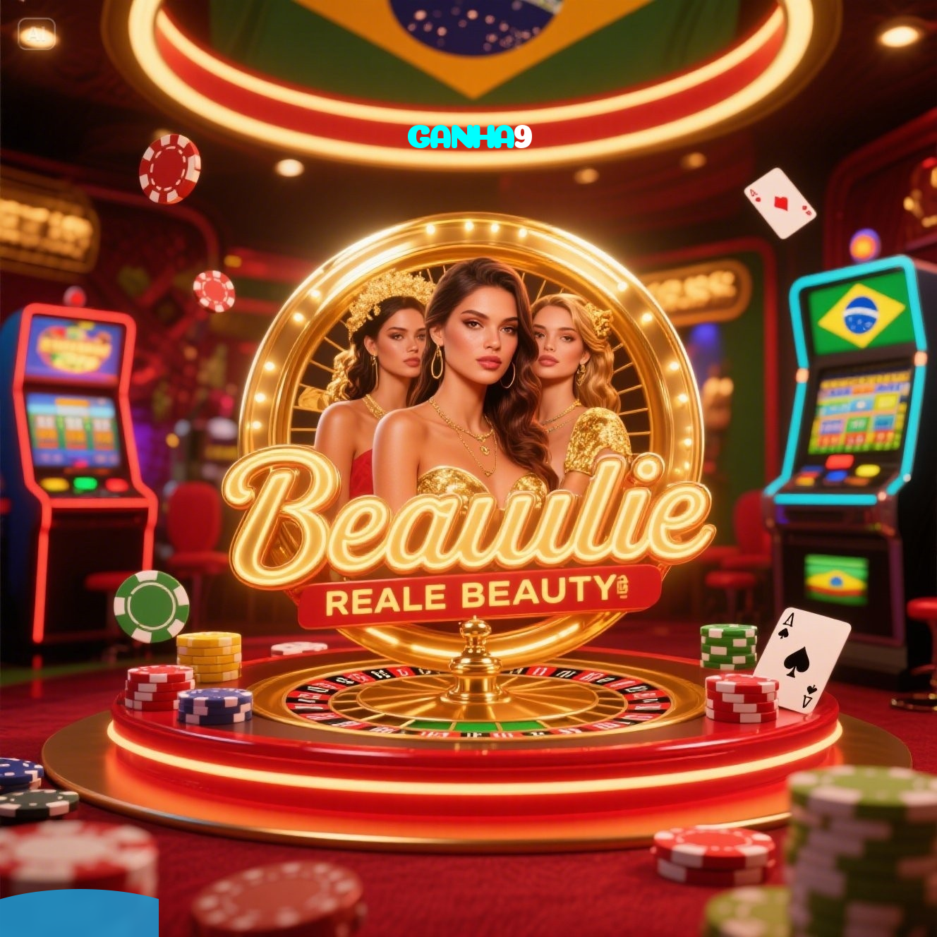 GANHA9：Aposte no futebol e ganhe em roleta e blackjack no nosso cassino!