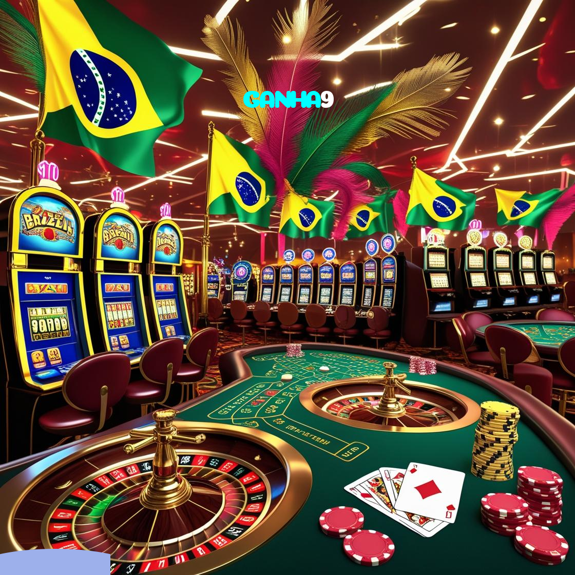 GANHA9:Apostas ao vivo no futebol e prêmios incríveis em jogos de cassino como roleta!