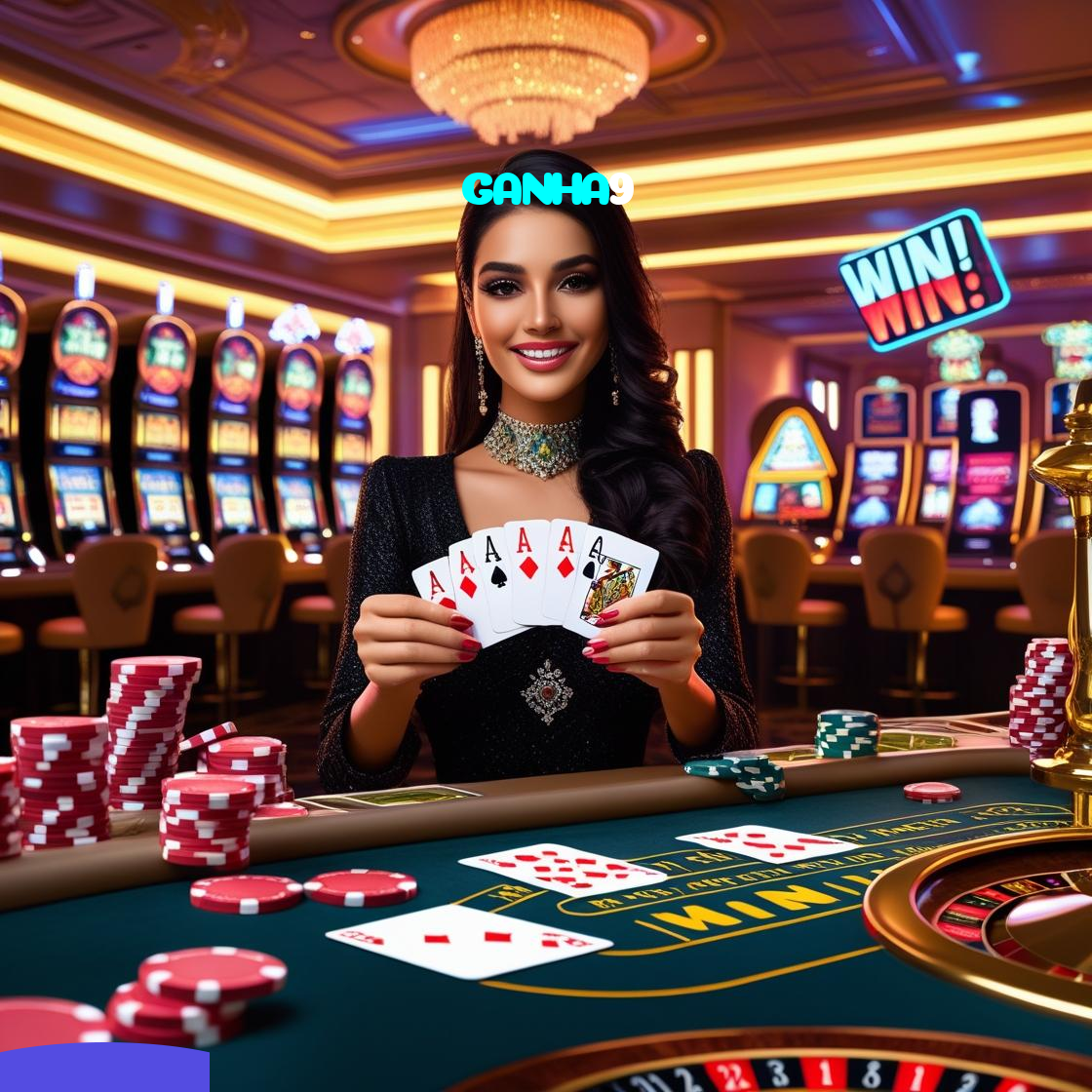 GANHA9:Ganhe na roleta e aposte no futebol no cassino online mais confiável!