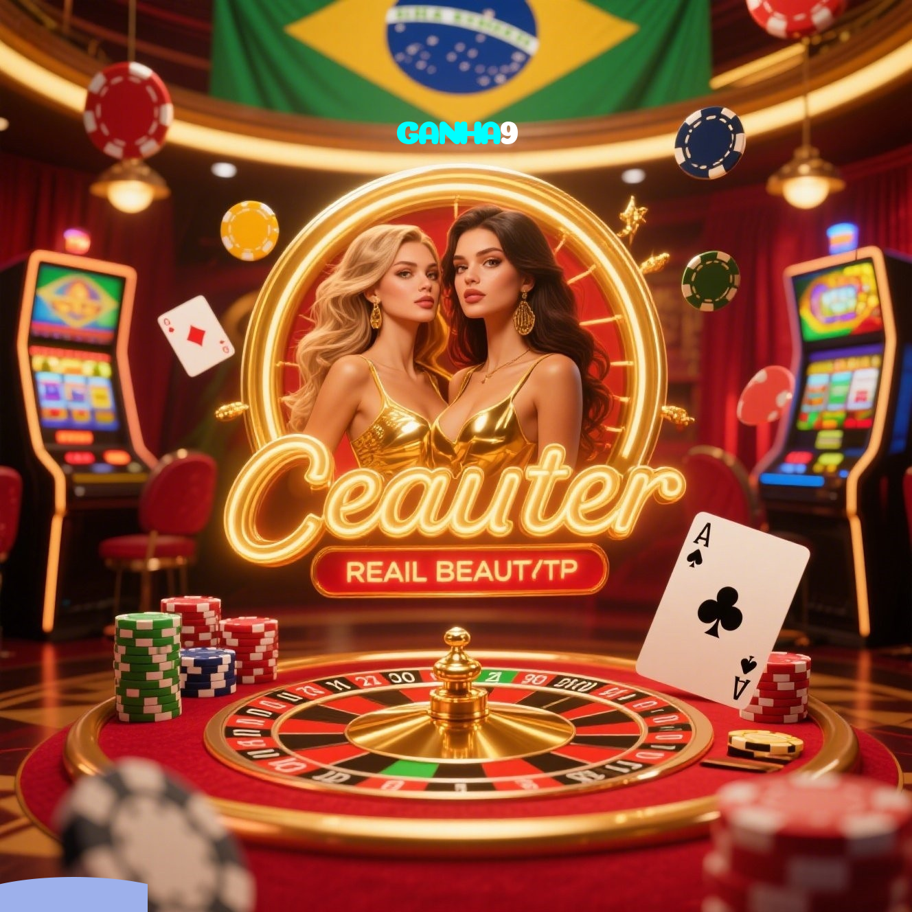 GANHA9：Onde as apostas no futebol se encontram com as vitórias no cassino!