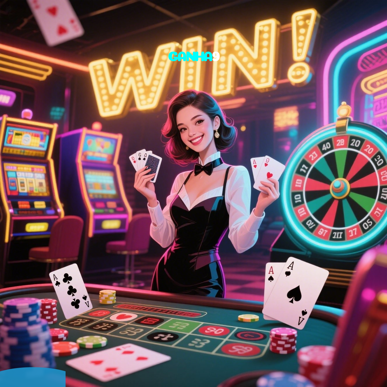 GANHA9：Aposte nas melhores slots e conquiste grandes vitórias!
