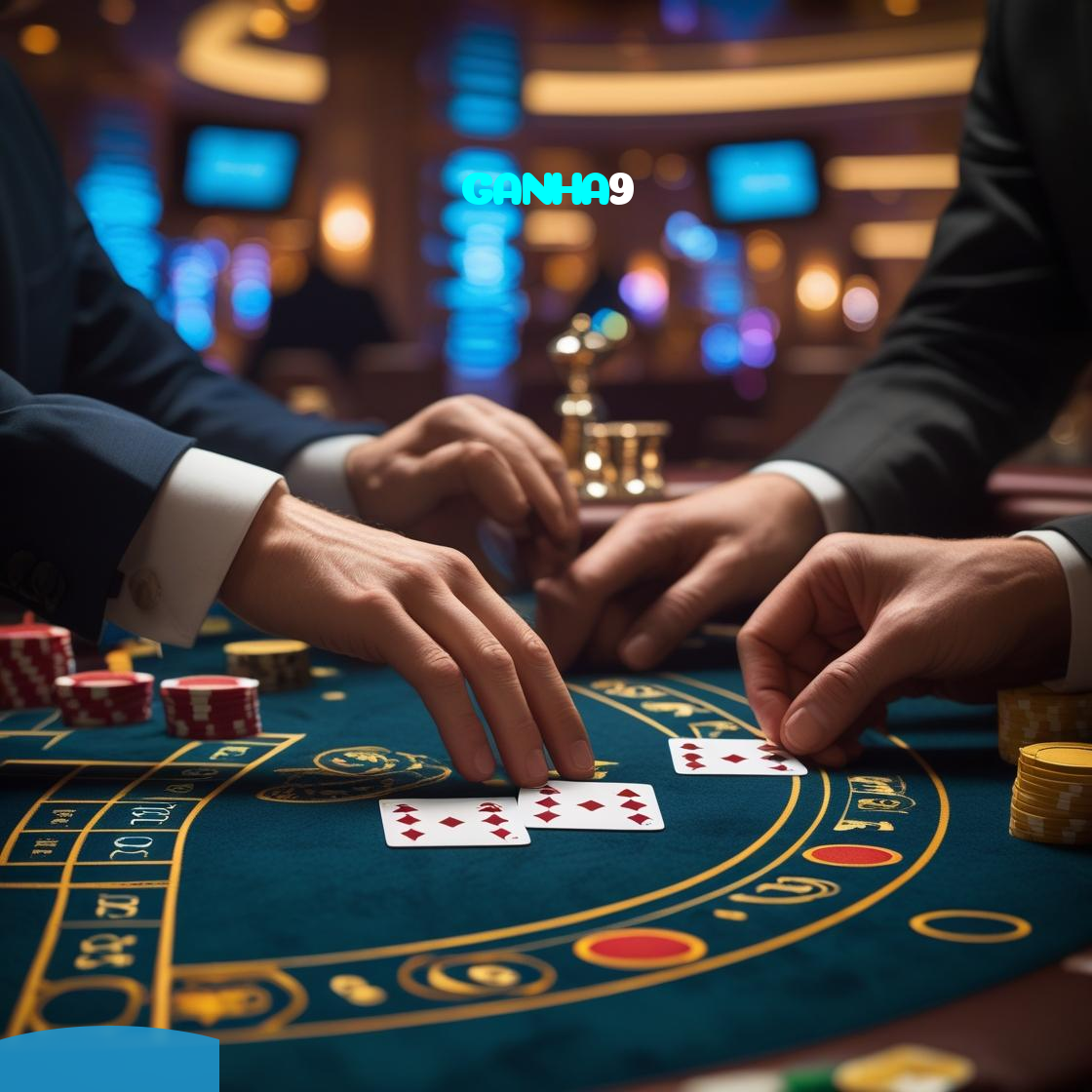 GANHA9：Jogue poker online e mostre suas habilidades nas cartas!