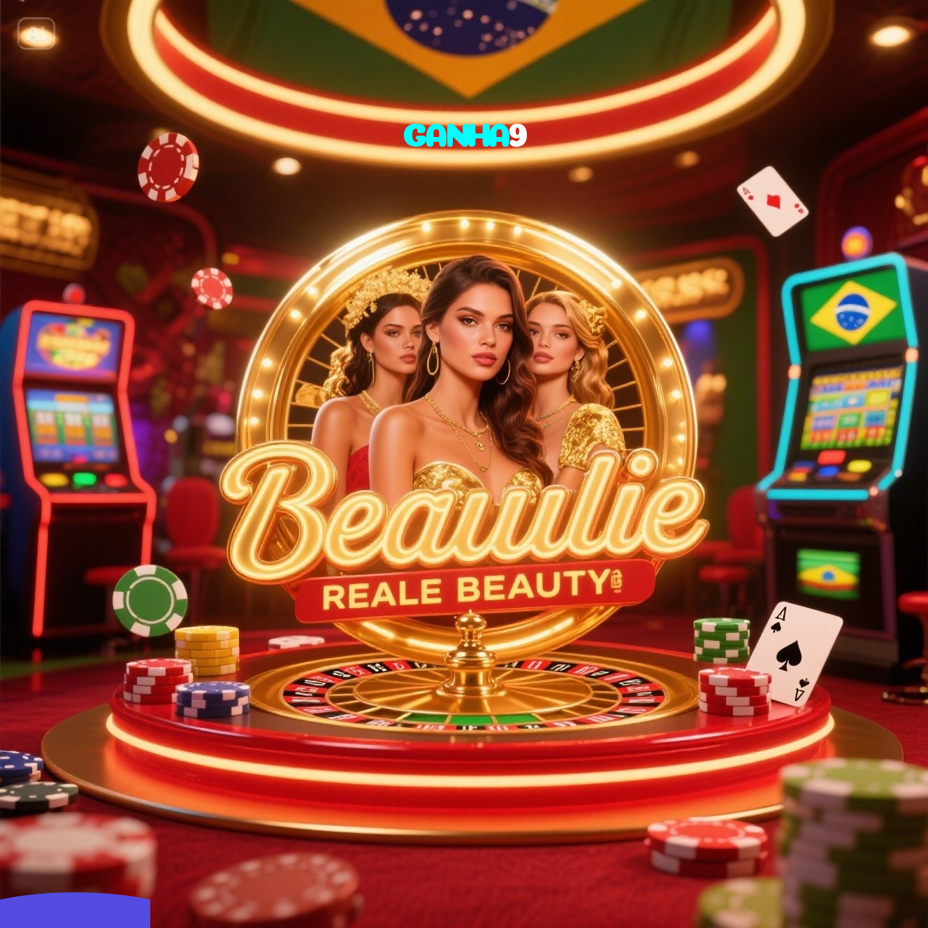 GANHA9:Jogue roleta, blackjack e aposte no futebol no cassino mais seguro!