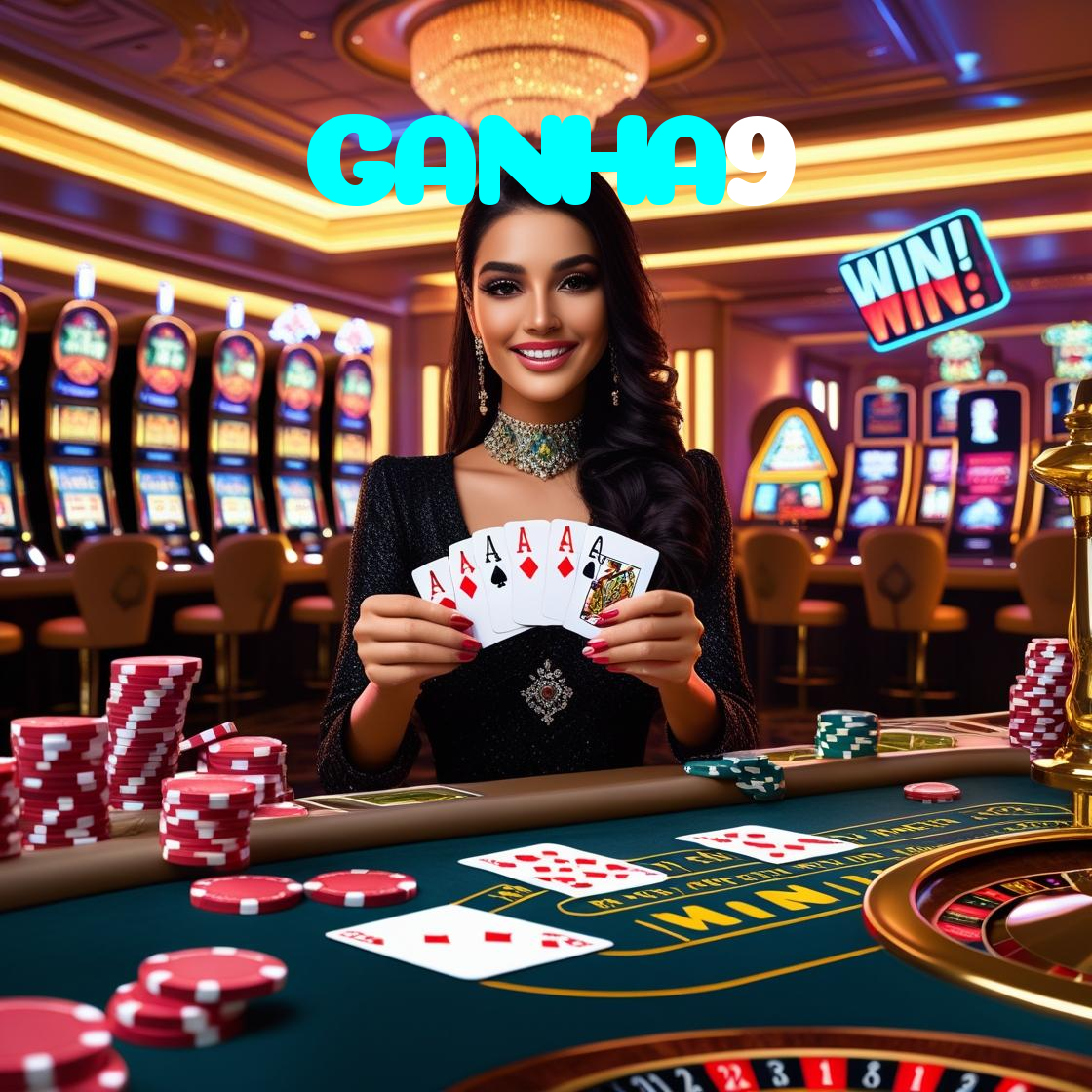 GANHA9:Apostas no futebol e grandes prêmios em roleta no cassino online!
