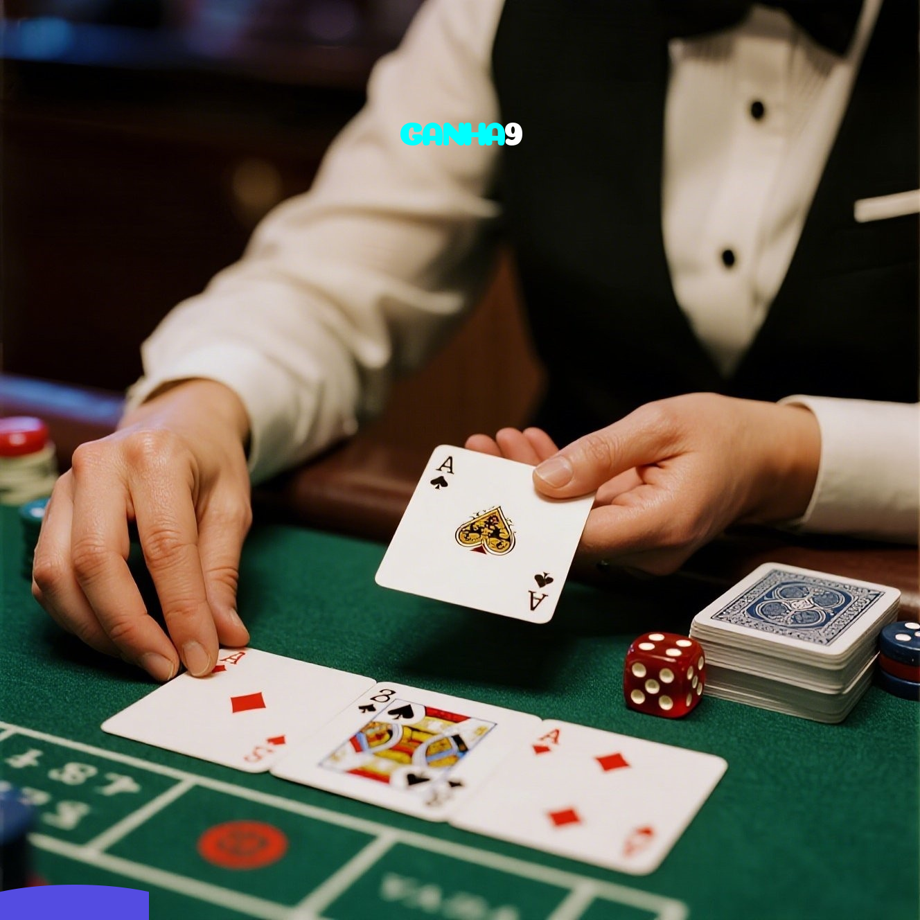 GANHA9:Jogue poker, roleta e aposte no futebol com grandes prêmios!