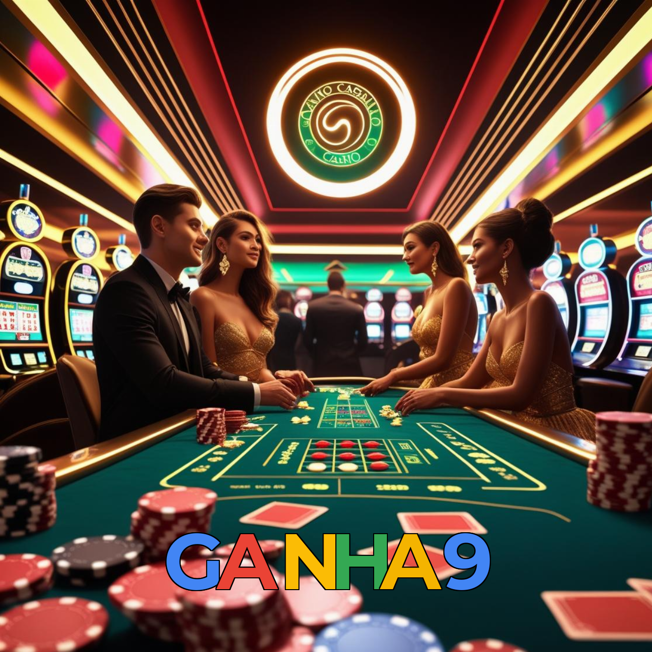 GANHA9:Apostas ao vivo no futebol e diversão em jogos de cassino como slots e roleta!