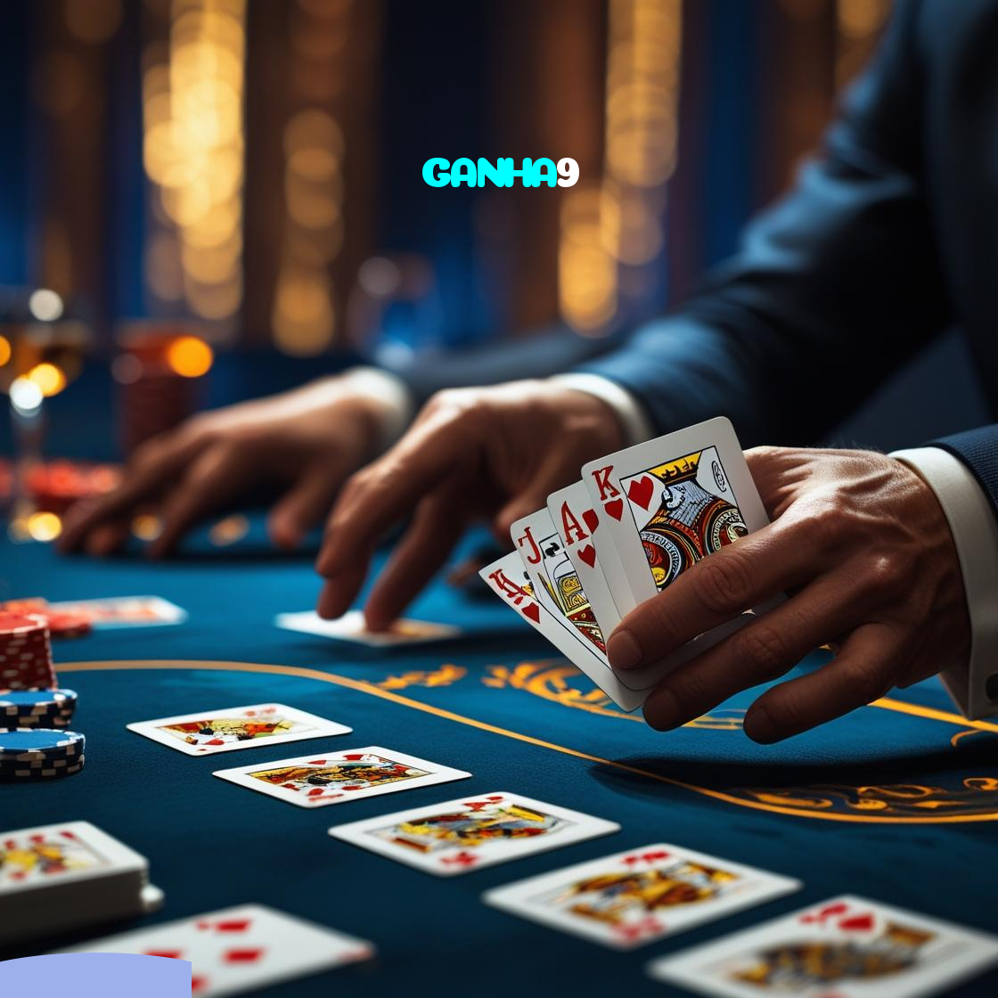 GANHA9：Jogue roleta, blackjack e aposte no futebol online, tudo em um só lugar!
