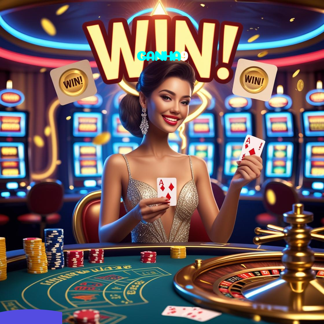 GANHA9：Cada giro nas slots pode te levar à grande vitória!