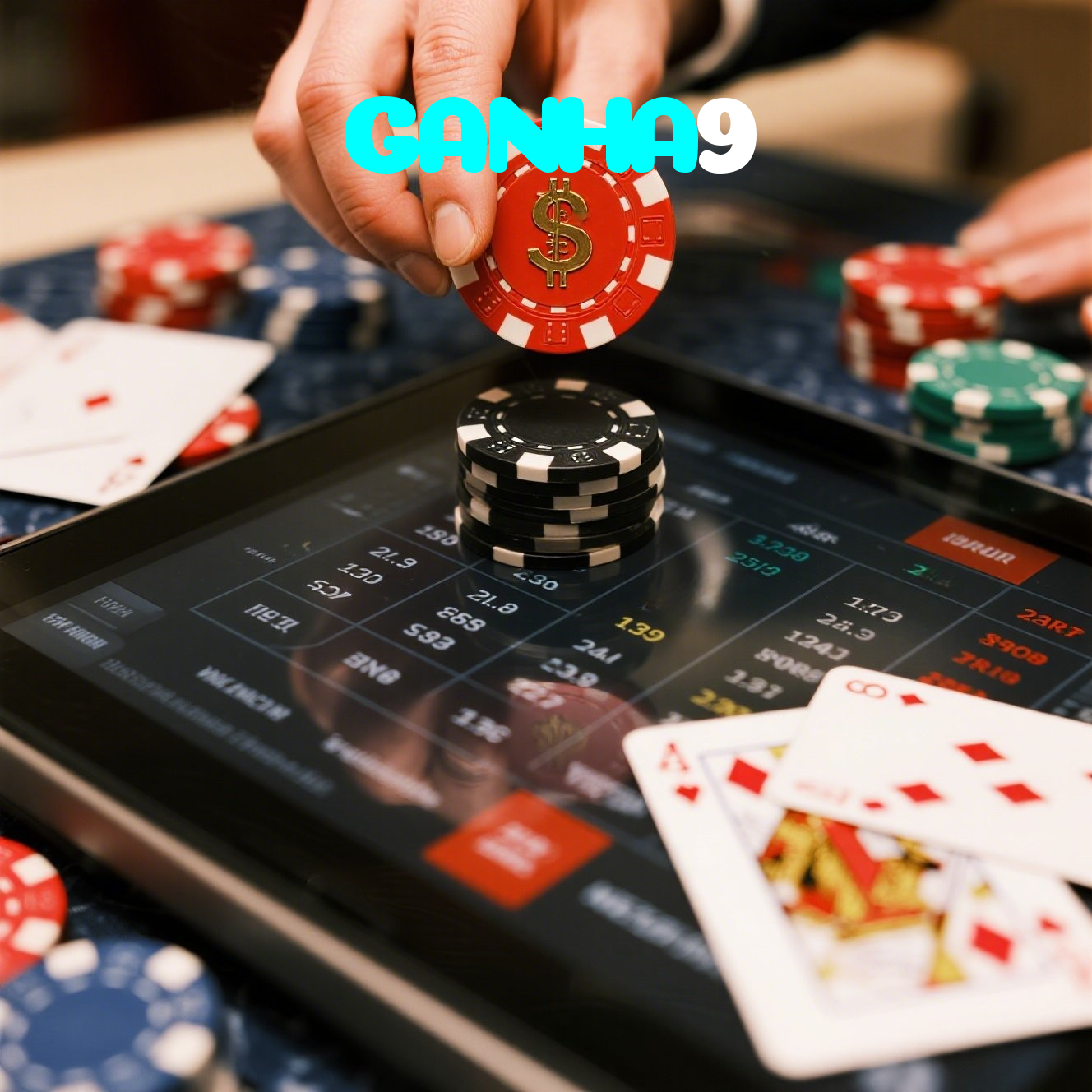 GANHA9:Jogue poker, aposte no futebol e ganhe prêmios incríveis!
