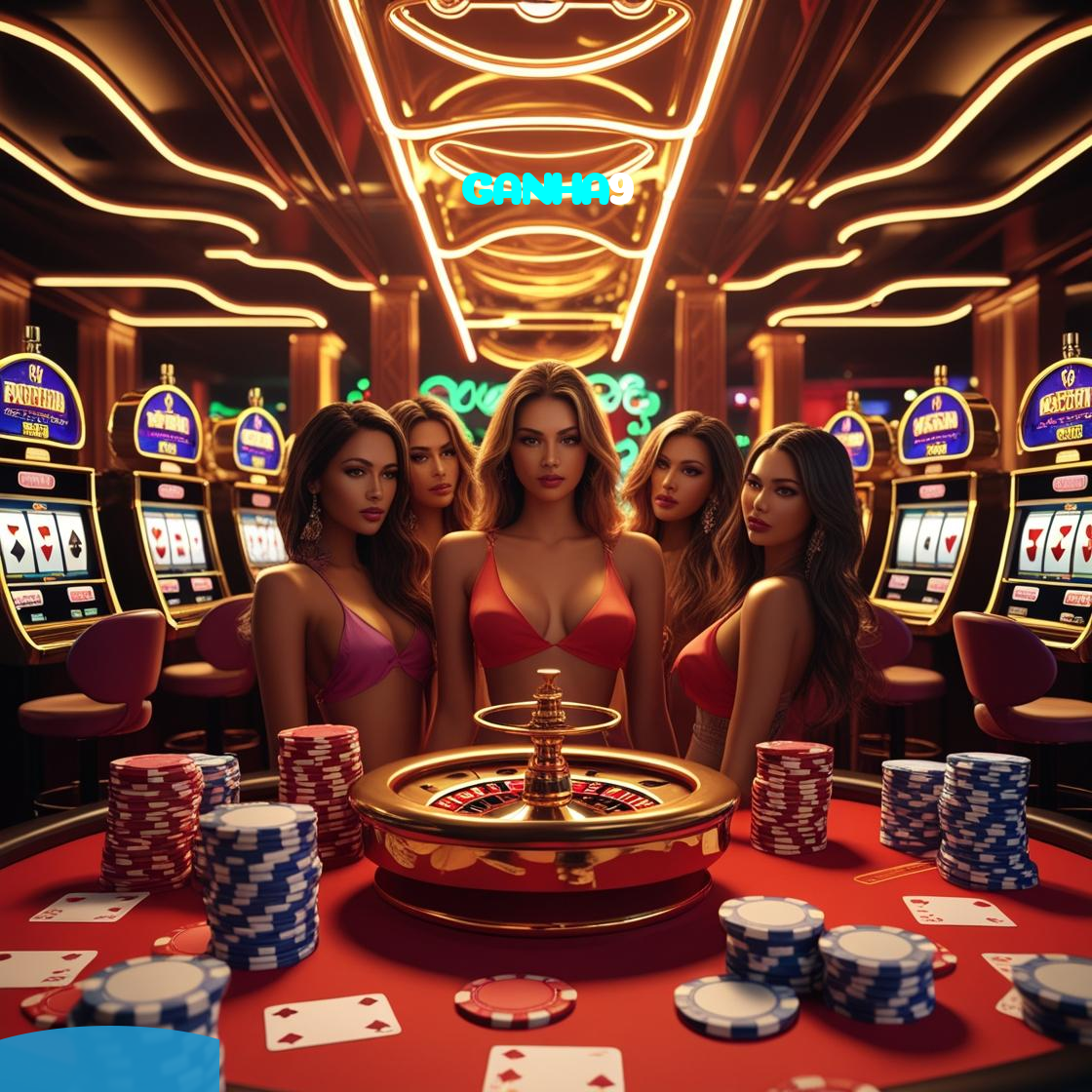 GANHA9：Aposte nas mesas de poker e mostre quem é o mestre das cartas!