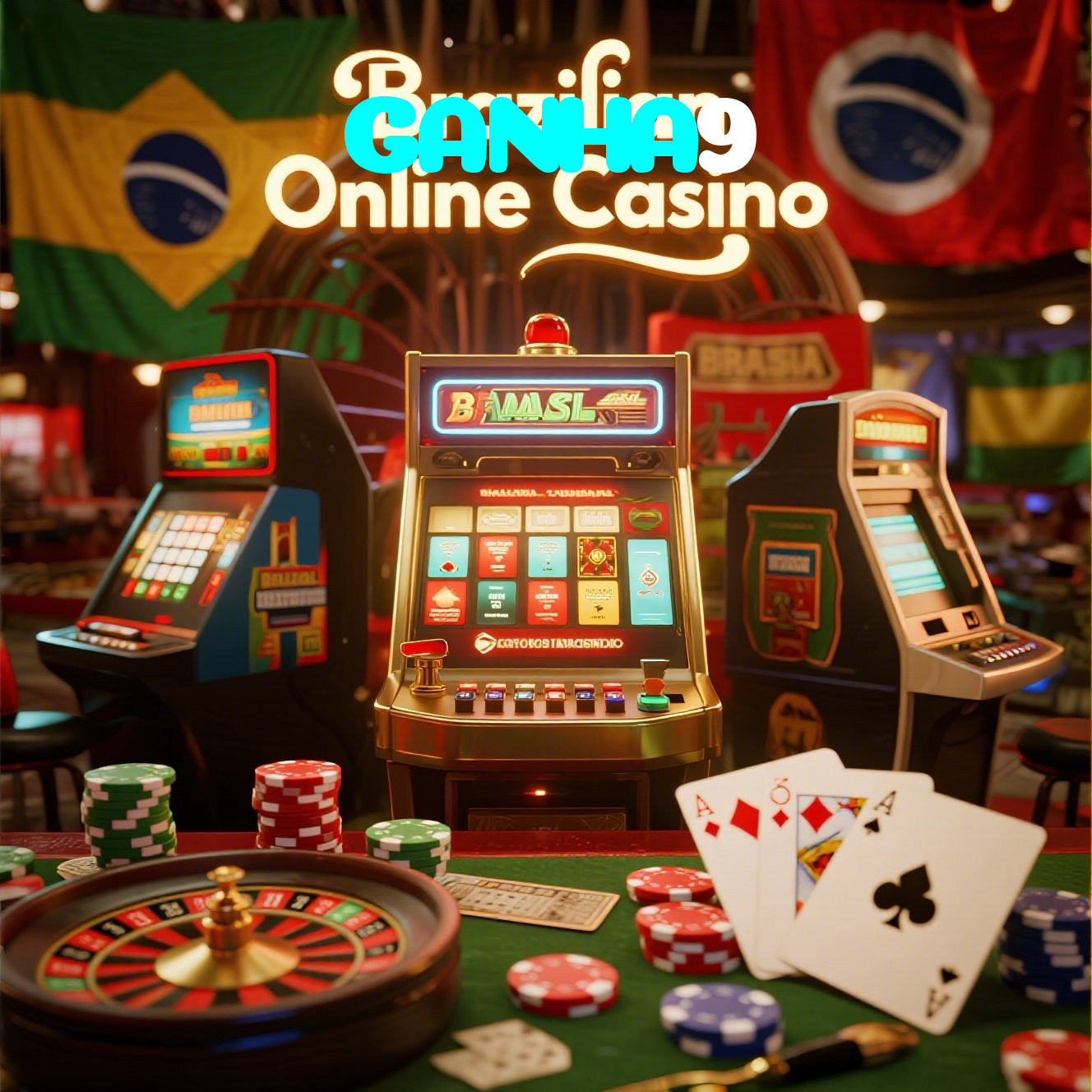 GANHA9:O cassino online mais seguro para apostas no futebol e roleta!