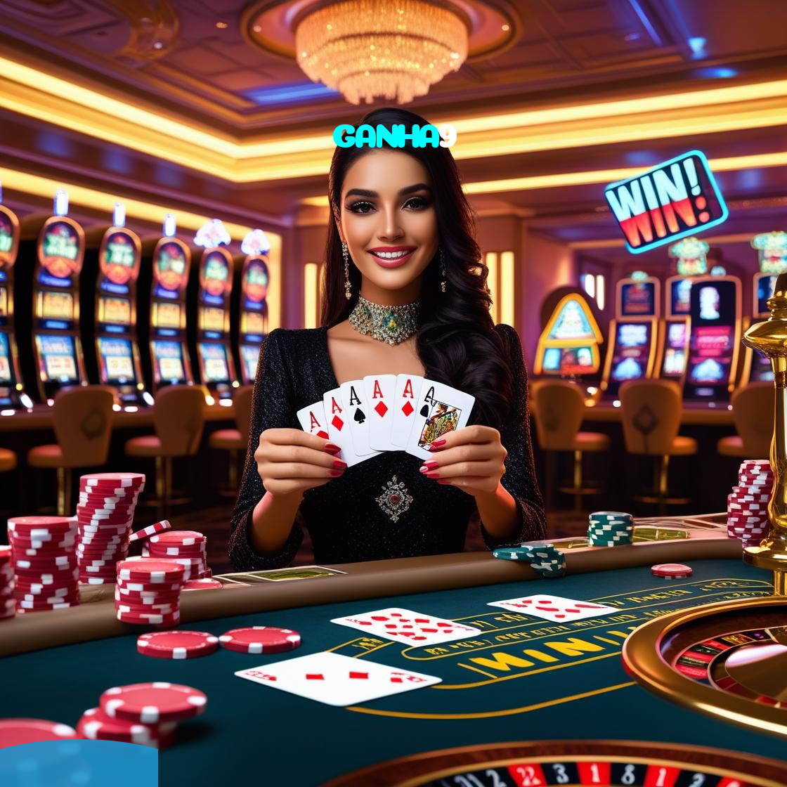 GANHA9：Jogue poker, aposte no futebol e ganhe prêmios ao vivo!
