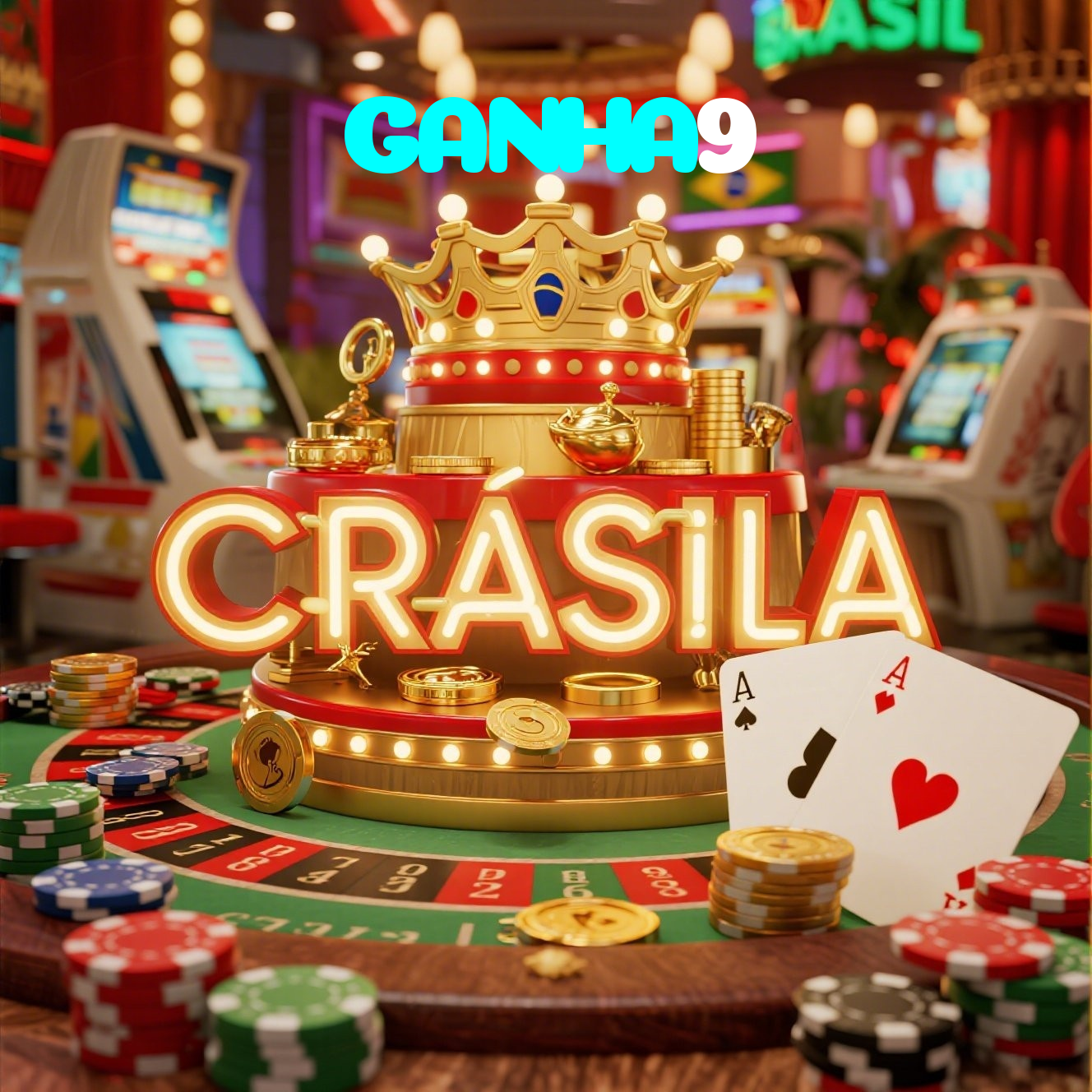 GANHA9:Ganhe no futebol e nos melhores jogos de cassino como poker e blackjack!