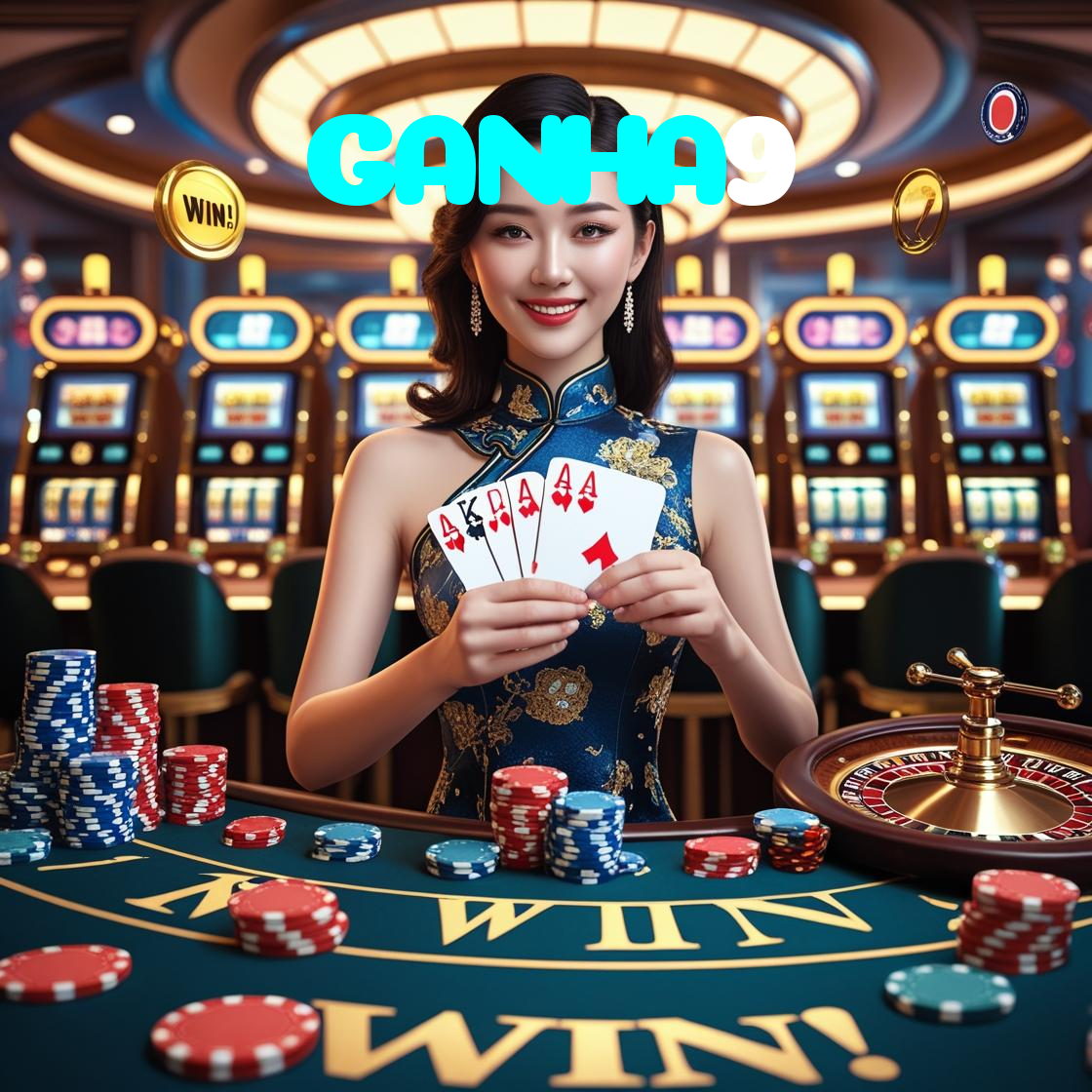GANHA9：Jogue poker e prove que você é o verdadeiro campeão das cartas!