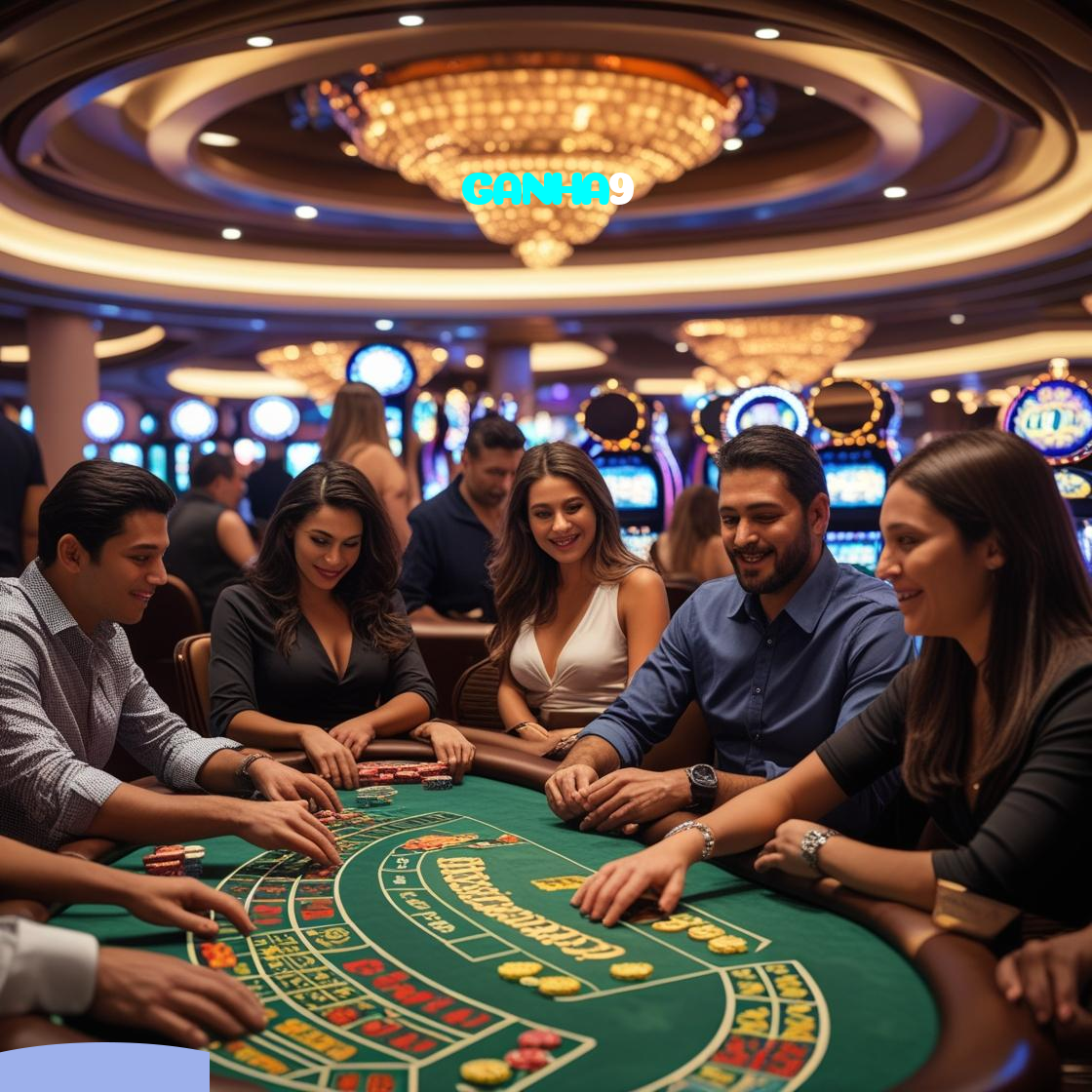 GANHA9：O melhor cassino online para quem ama futebol e jogos como poker e slots!