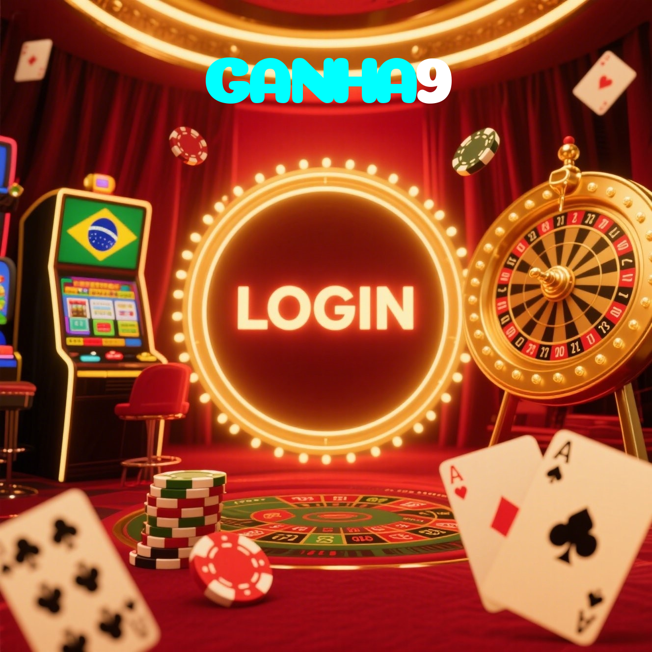 GANHA9：Cada giro na roleta é uma nova chance de vitória!