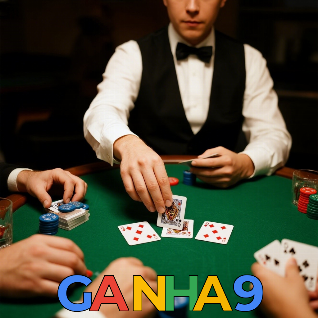 GANHA9:A sorte está no cassino online com jogos de poker, roleta e apostas no futebol!