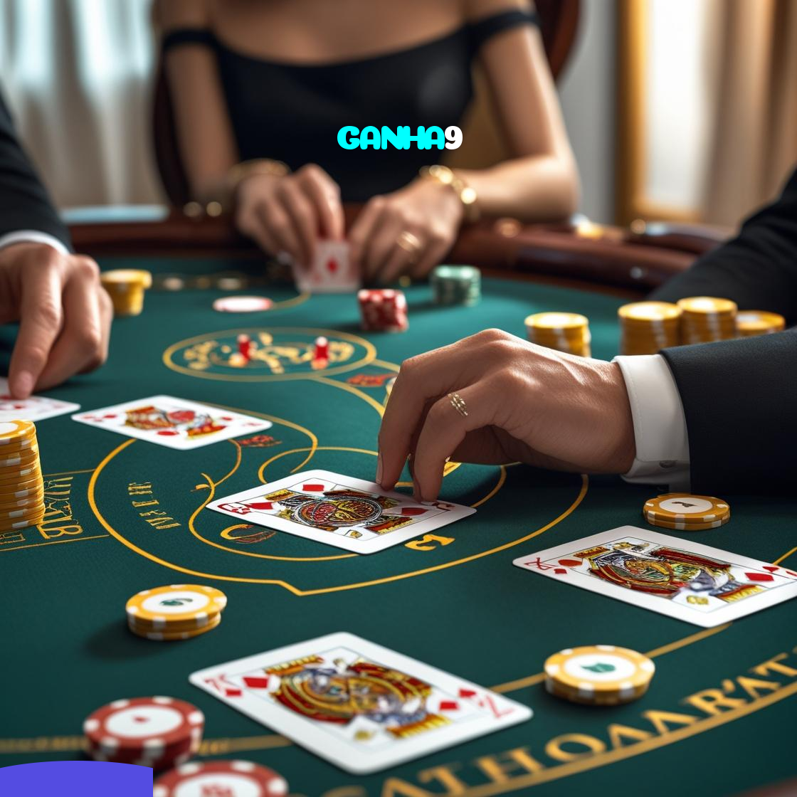 GANHA9：Jogue slots, aposte no futebol e vença em grandes mesas de poker!