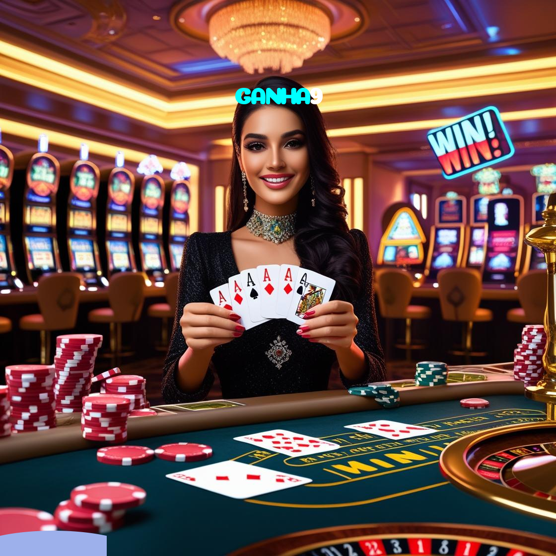 GANHA9：Apostas no futebol e diversão com roleta e blackjack no nosso cassino online!