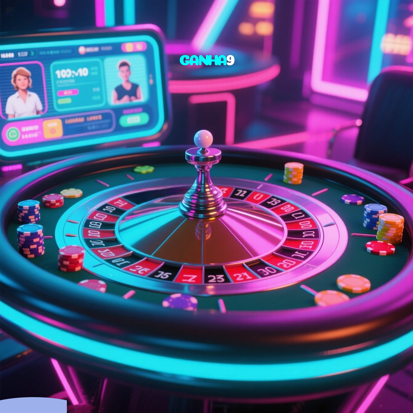 GANHA9：Diversão garantida com blackjack, roleta e apostas ao vivo no futebol!