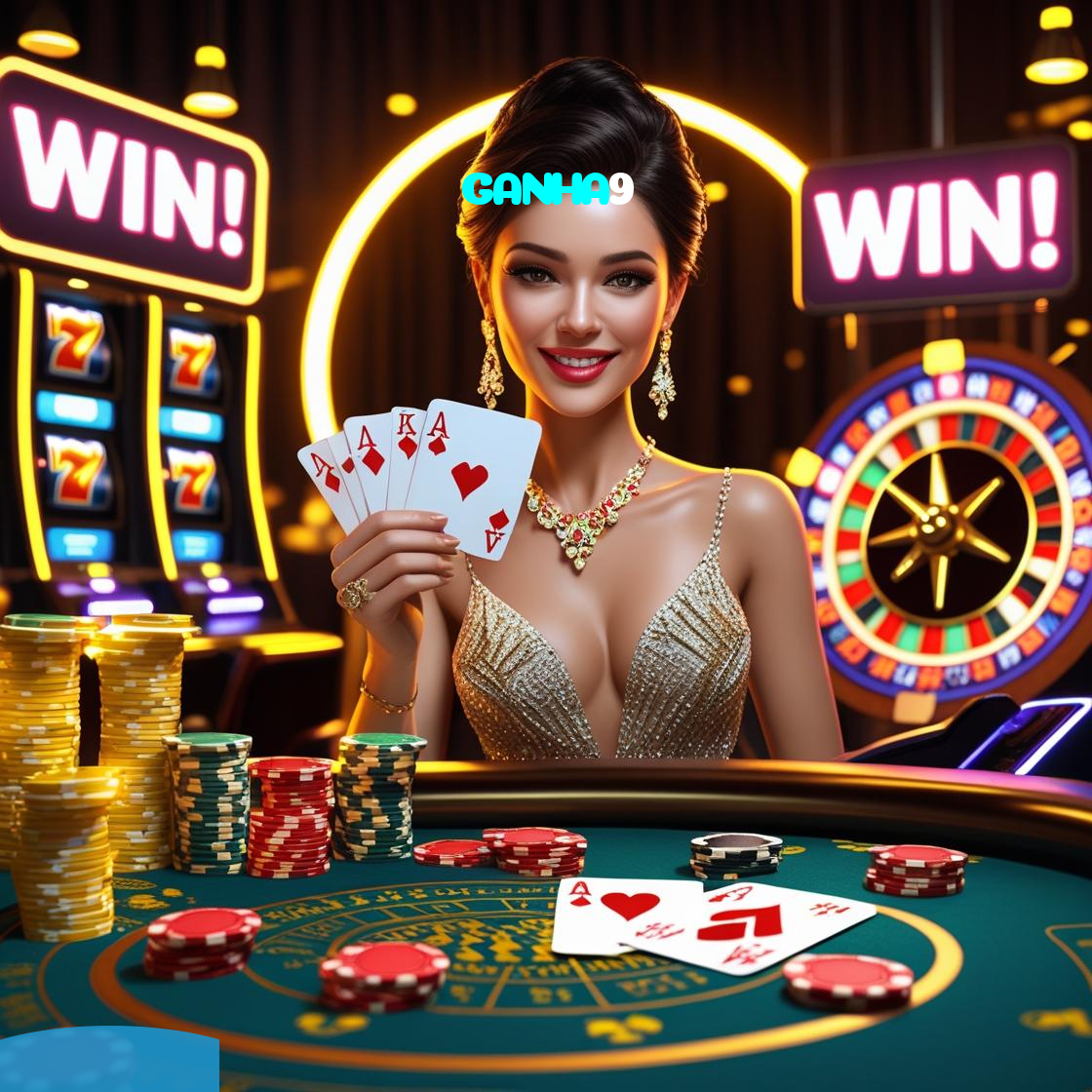 GANHA9：Jogue slots, aposte no futebol e vença com grandes prêmios!