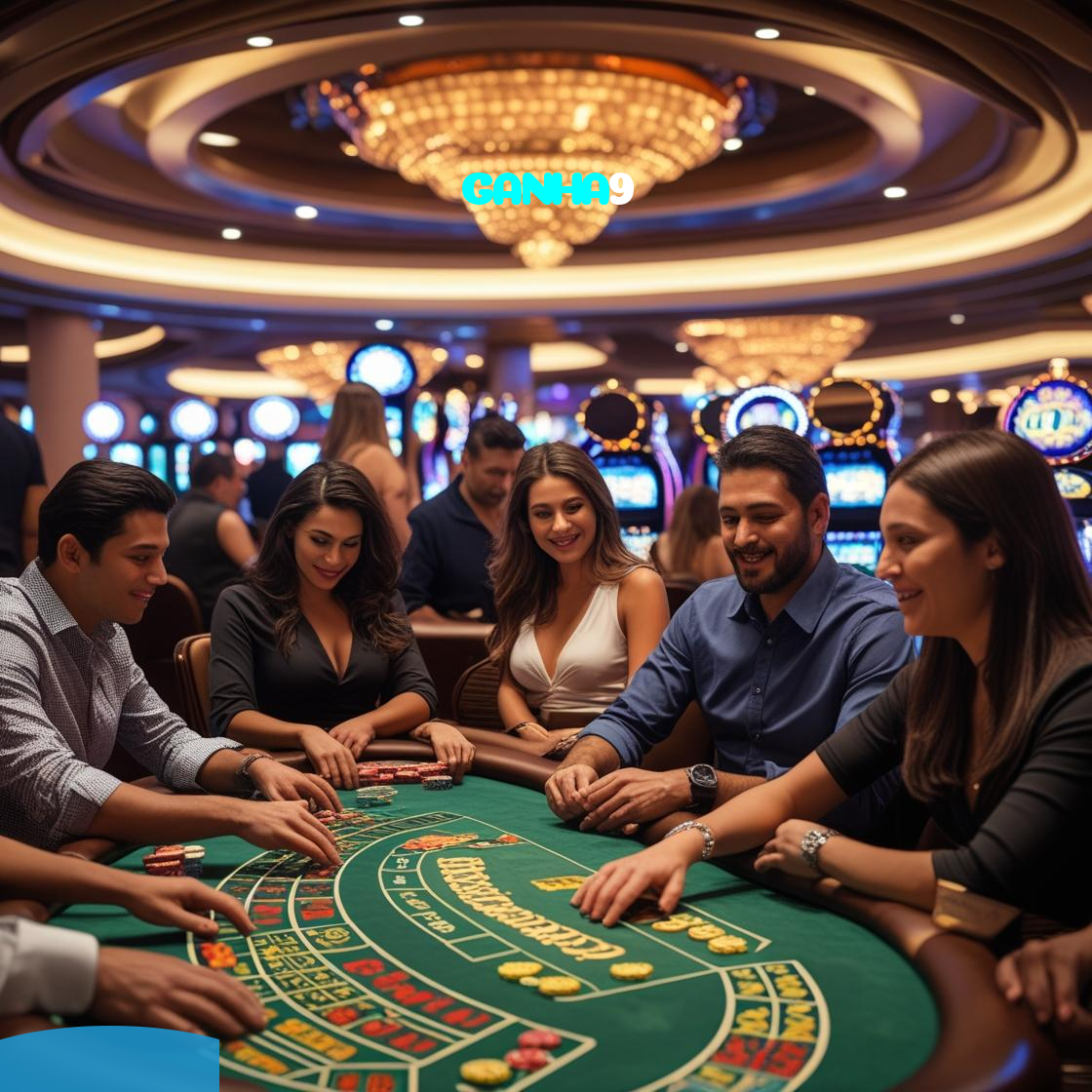 GANHA9：Aposte no seu time no futebol e divirta-se com slots e roleta!