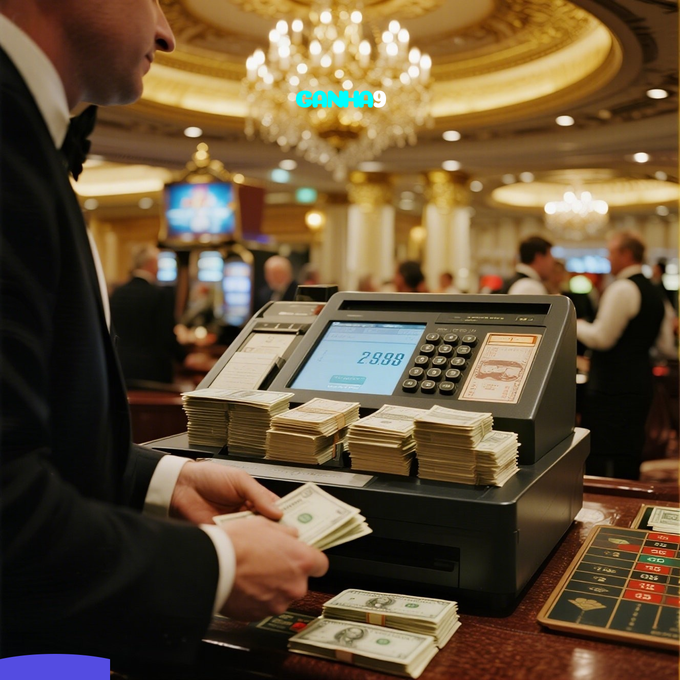 GANHA9：O melhor cassino para você jogar slots e apostar no seu time de futebol!