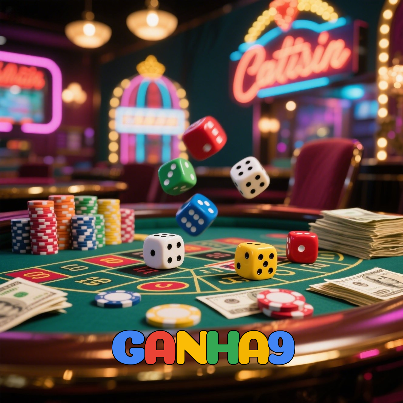 GANHA9：O cassino online perfeito para jogadores de poker, roleta e futebol!