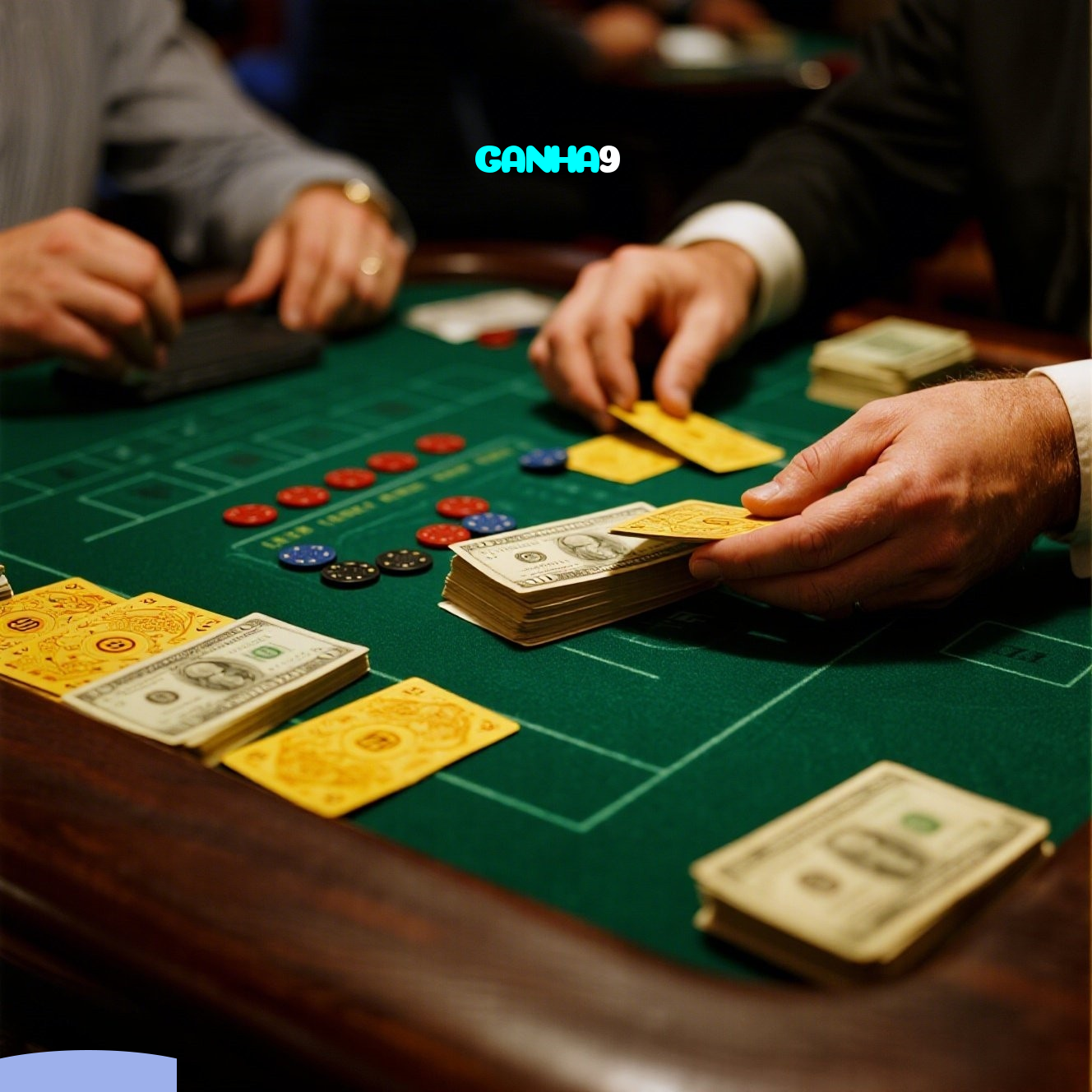 GANHA9：Jogue blackjack, slots e aposte ao vivo no futebol, tudo no mesmo cassino!