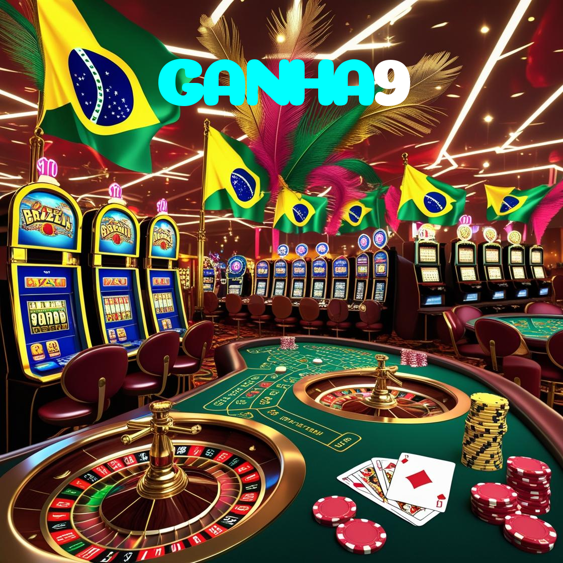 GANHA9:Jogue poker, aposte no futebol e vença com grandes prêmios!