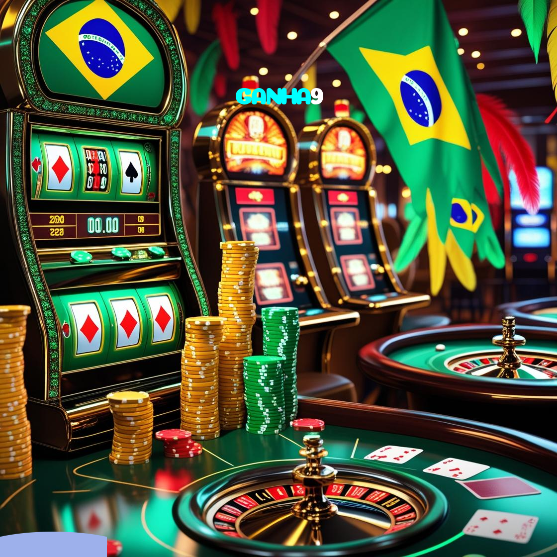 GANHA9:Jogue os melhores jogos de cassino como blackjack e roleta, e aposte no futebol!