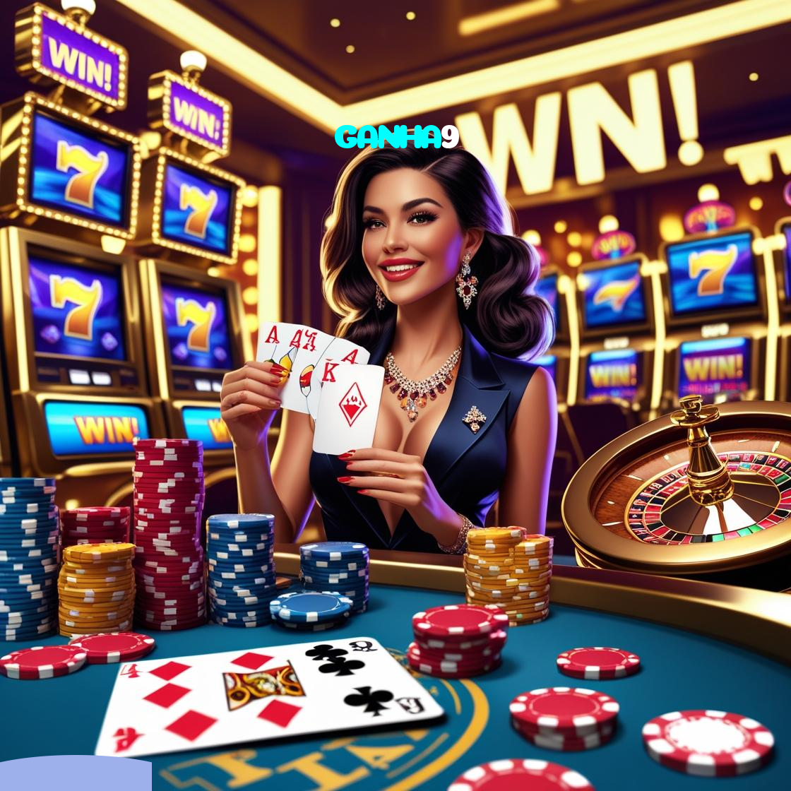 GANHA9:Grandes vitórias nas slots! Venha conquistar o jackpot agora!
