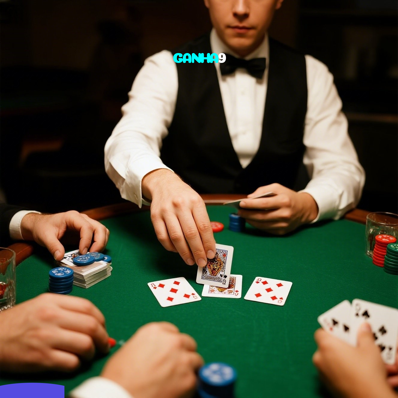 GANHA9：Jogue poker, roleta e aposte no futebol no melhor cassino online!