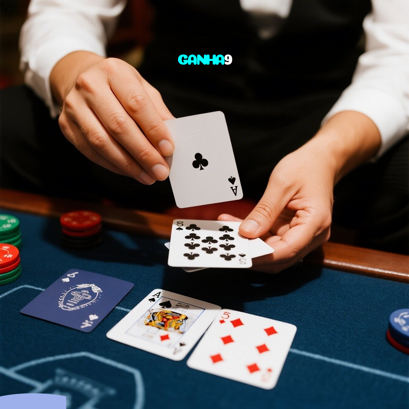 GANHA9：Jogue poker e aposte no futebol online, tudo no mesmo lugar!