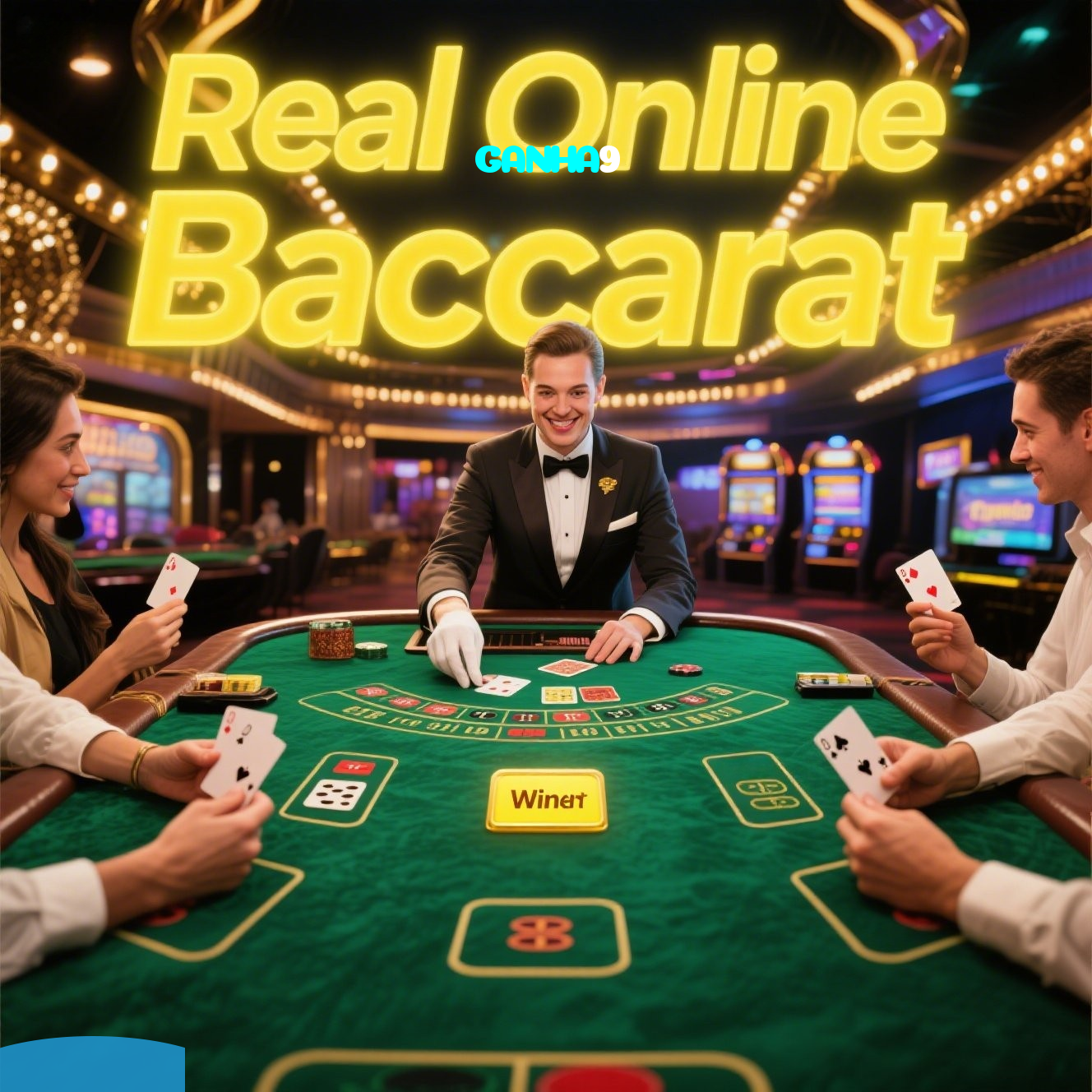 GANHA9：Aposte no seu time e ganhe com os melhores jogos de cassino online!