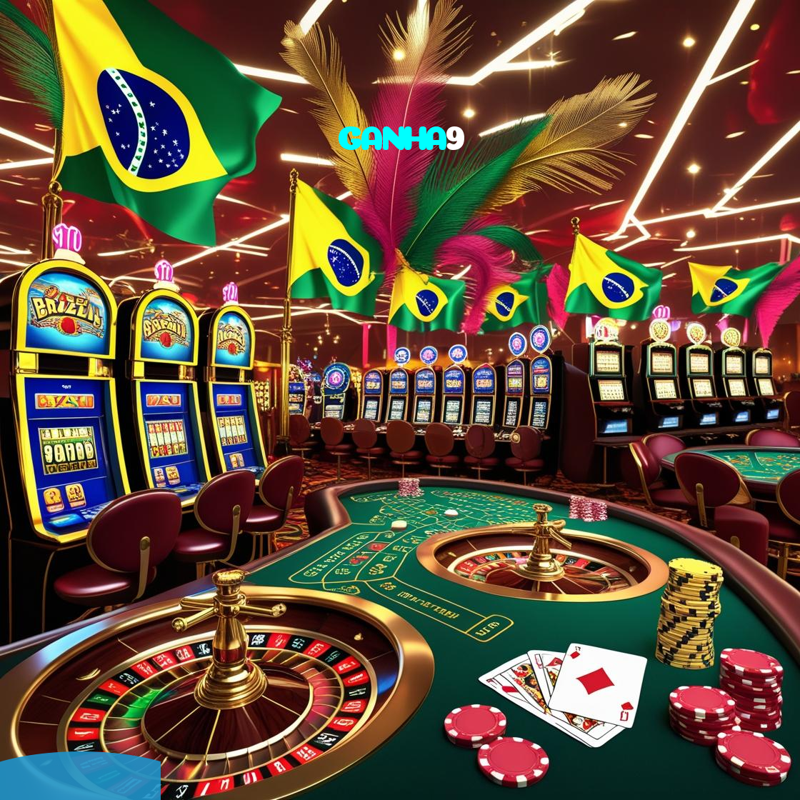 GANHA9：Aposte no futebol e jogue as melhores slots para grandes vitórias!
