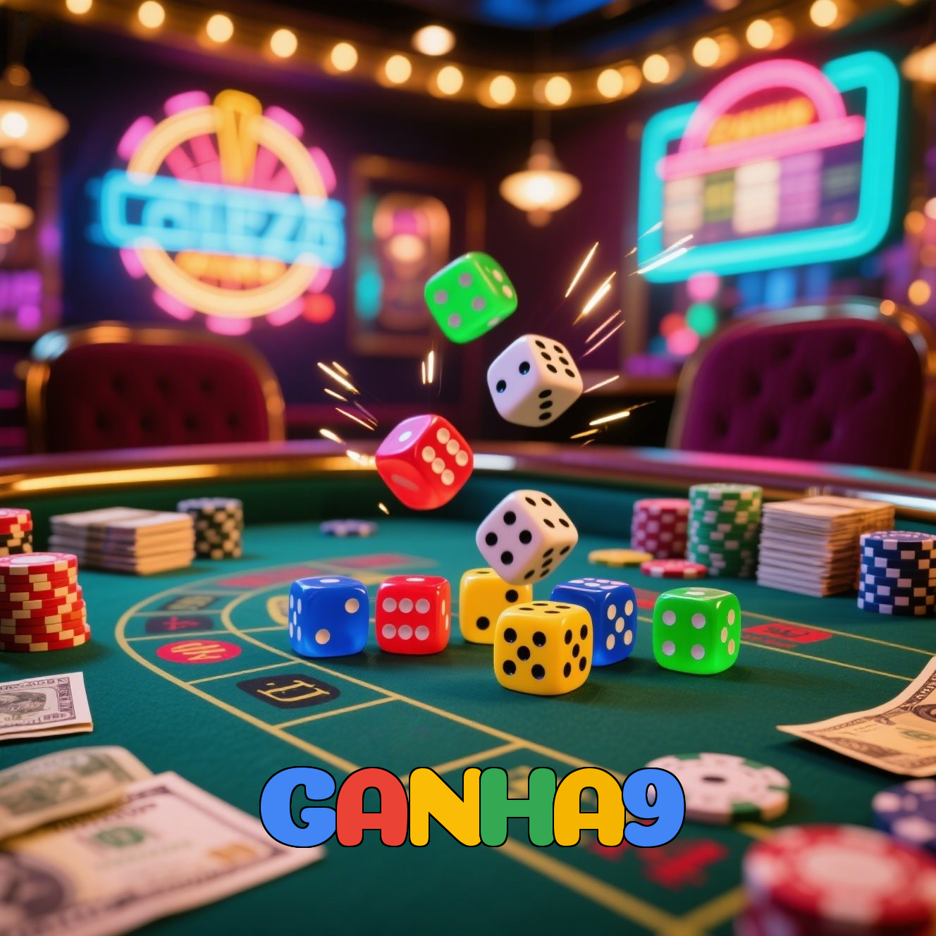GANHA9：Jogue slots, aposte no futebol e conquiste prêmios incríveis!