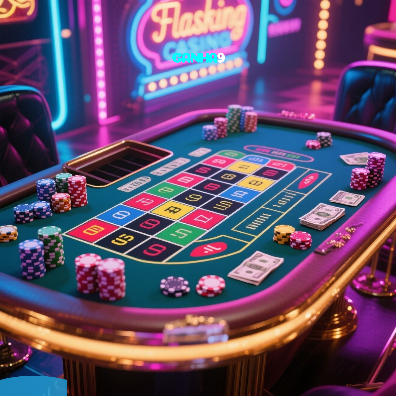 GANHA9：Jogue slots, aposte no futebol e vença com grandes vitórias!